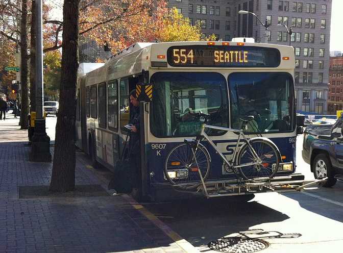 SeattleBikeonBus Seattle Bus with Bike