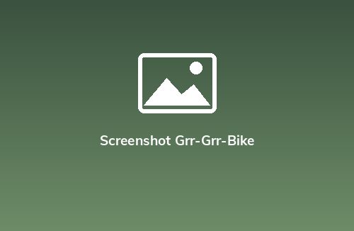 Grr-Grr-Bike mobile phone game screenshot. Screenshot Grr-Grr-Bike
